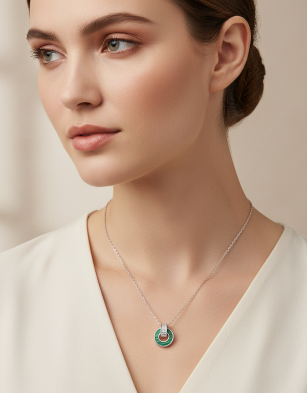 Eternal Knot Pendant With Link Chain