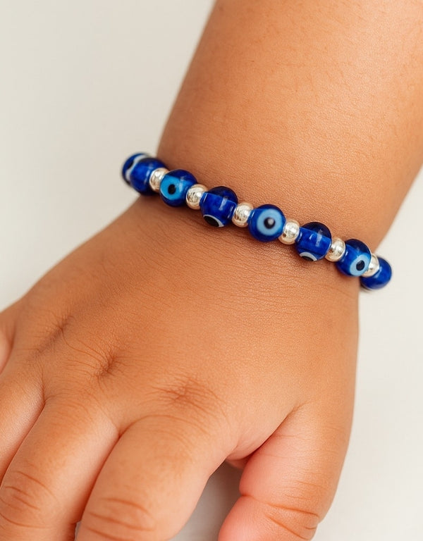 Evil Eye Silver Bracelet