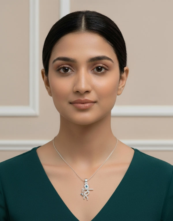 Beautiful Kanha Diamond Pendant