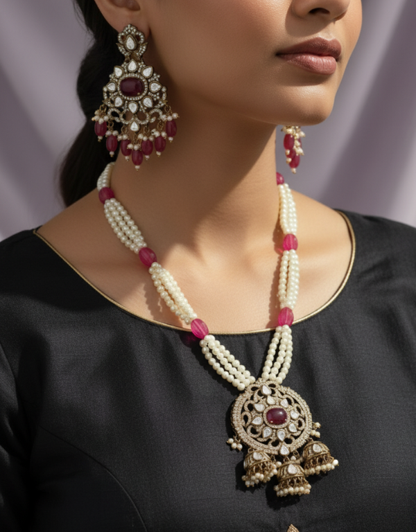 Leia Pearl Necklace