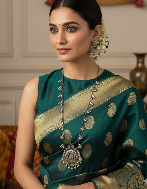 Oxidised Stylish Necklace