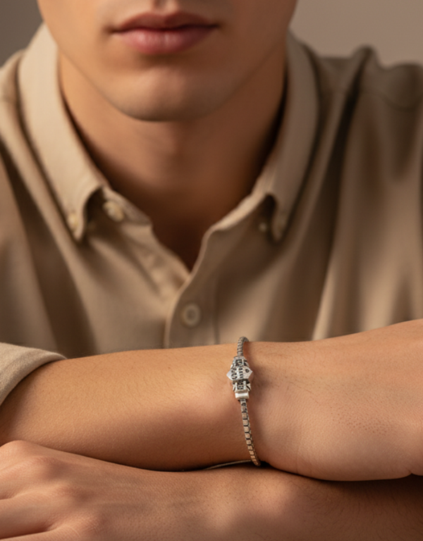 Mom And Dad Minimal Delink Bracelet