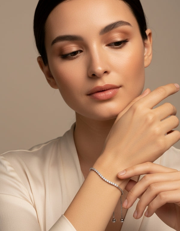 Simple Tennis Bracelet