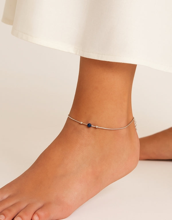 Blue Evil Eye Anklet