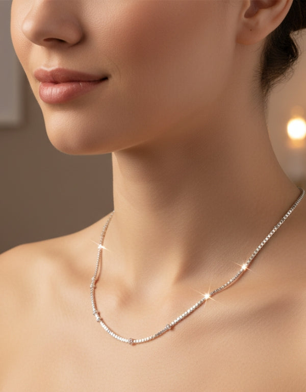 Silver Swirlshine Chain