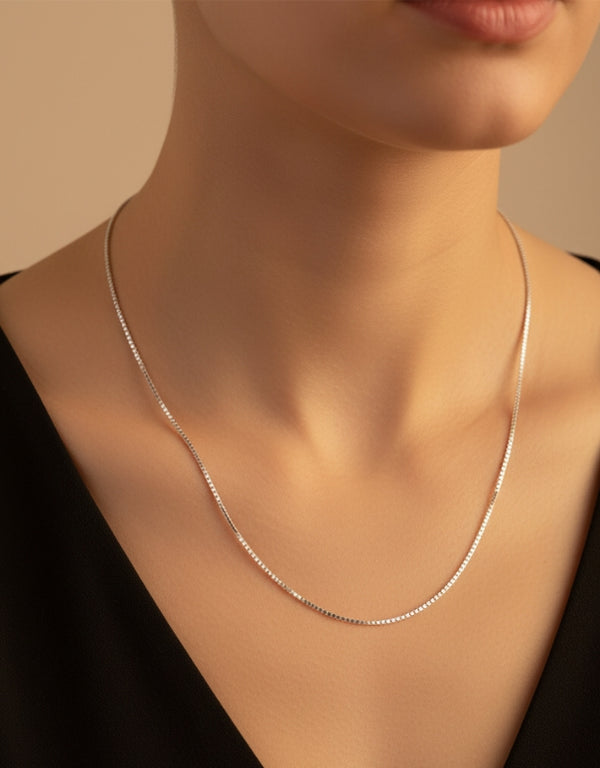 Silver Rope Chain